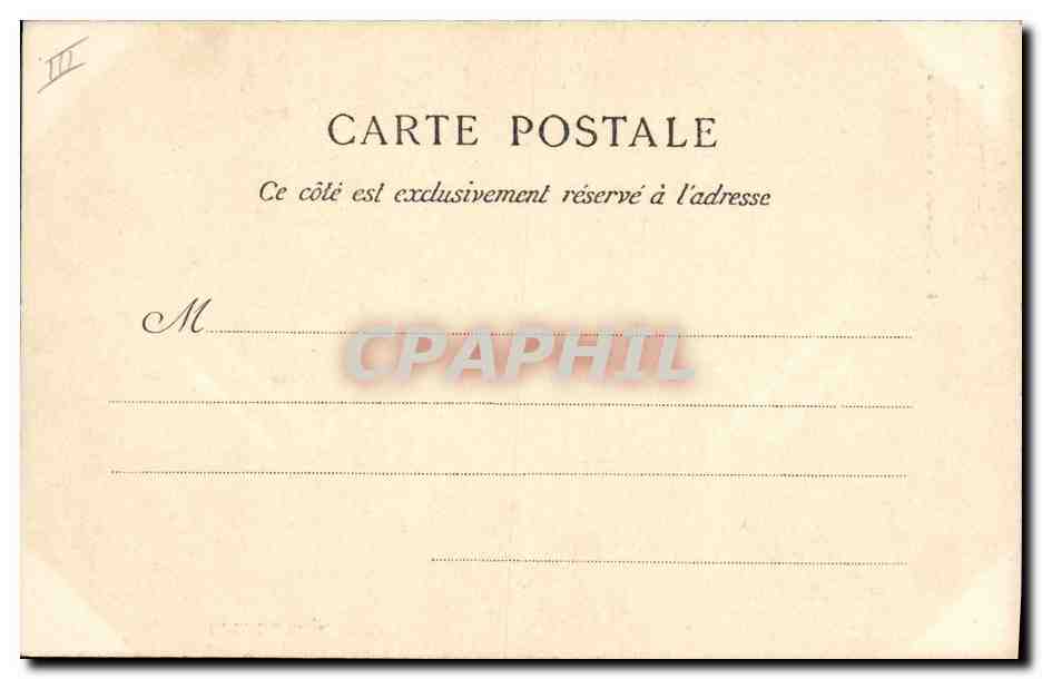 CPA Gargouille Paris Notre Dame Bete d'amortissement a la balustrade des tours — Verso