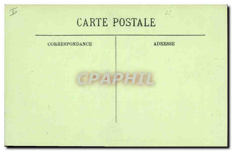 CPA Gargouille Amiens La cathedrale Chimeres — Back