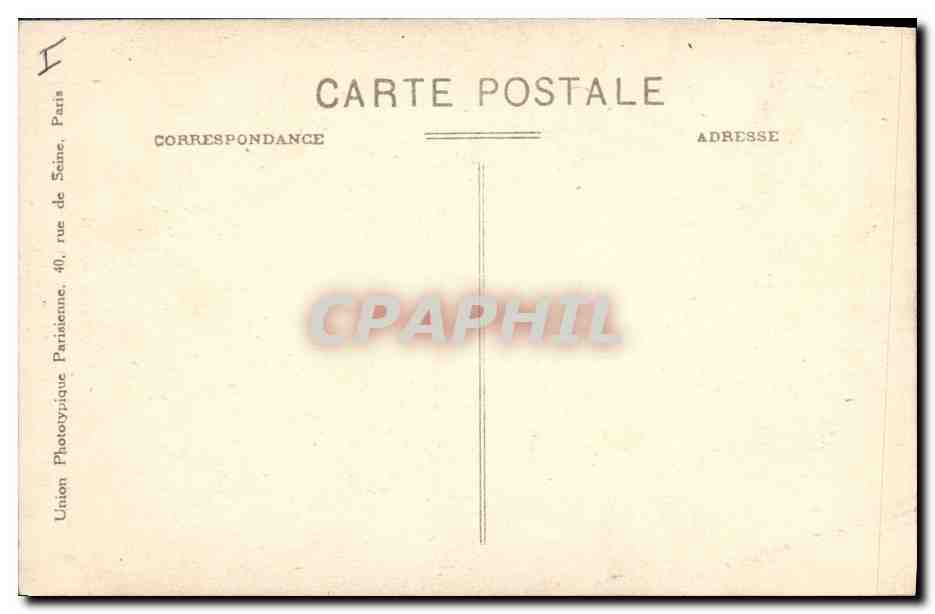 CPA Mort Abbaye de Port Roayl Jean Racine — Rückseite