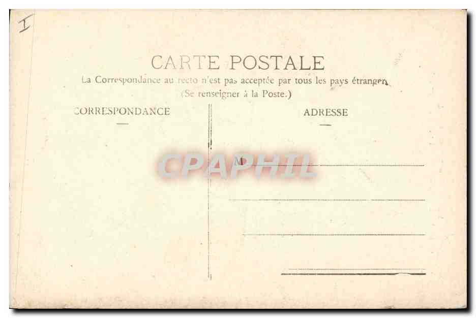 CPA Mort Le Mans Interieur de la cathedrale Tombeau de Mr Bouvier — Rückseite