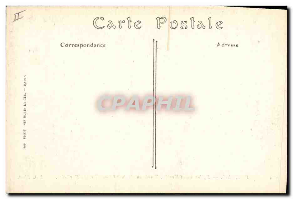 CPA Mort Pontoise Eglise Saint Martin Tombeau de Saint Gauthier — Rückseite