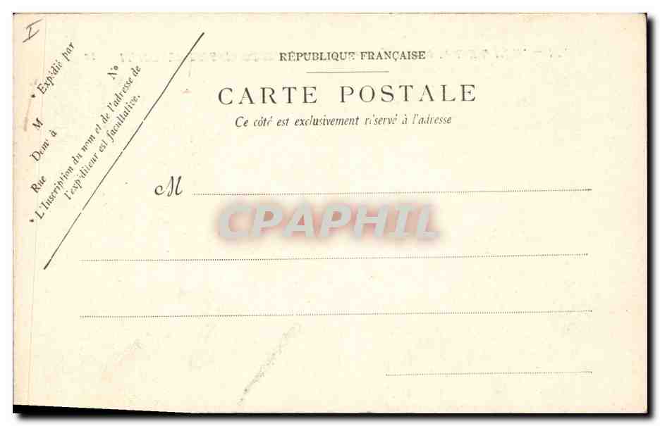 CPA Mort Abbaye de Saint Denis Tombeau de Jean 1er et Louis X le Hutin — Rückseite