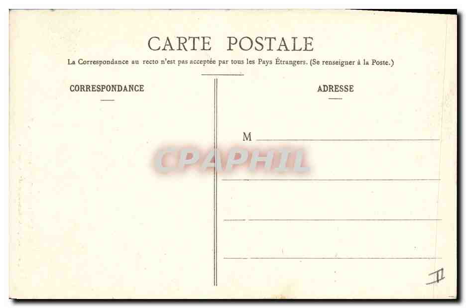 CPA Mort St Leu Taverny Les tombeaux de l'eglise  — Rückseite