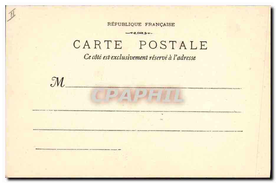 CPA Mort Aix en Provence Cathedrale St Sauveur de St Mitre  — Rückseite