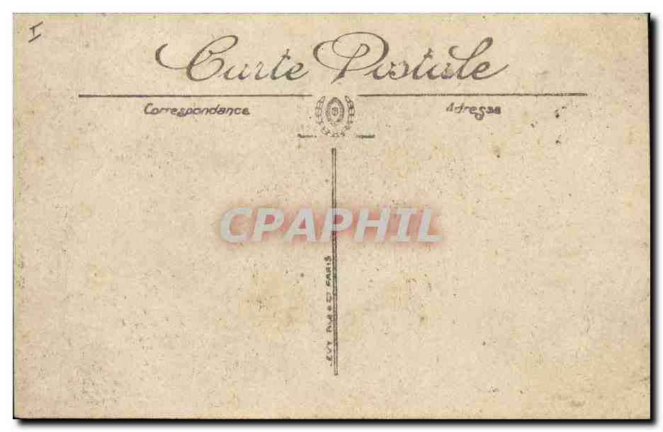 Grabmal des heiligen Menoux, genannt die « Debredinoire » — Umgebung von Bourbon-l'Archambault — LL. — Rückseite