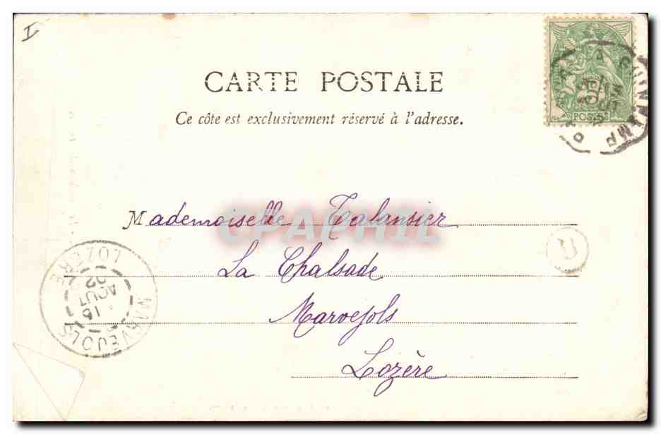 CPA Mort Treguier Le tombeau de St Yves — Rückseite