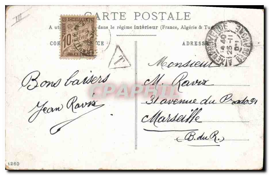 CPA Chien Chiens Chiot — Verso