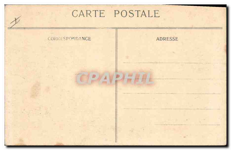 CPA Militaria Avignon Caserne 7eme Genie  — Rückseite