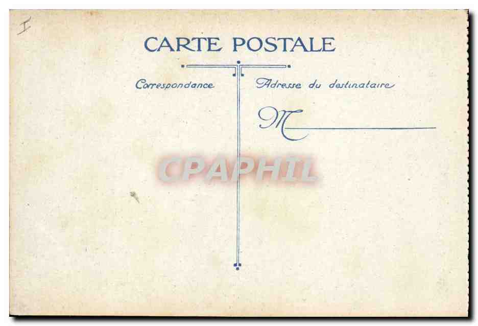 CPA Militaria Angers Caserne du Genie  — Rückseite