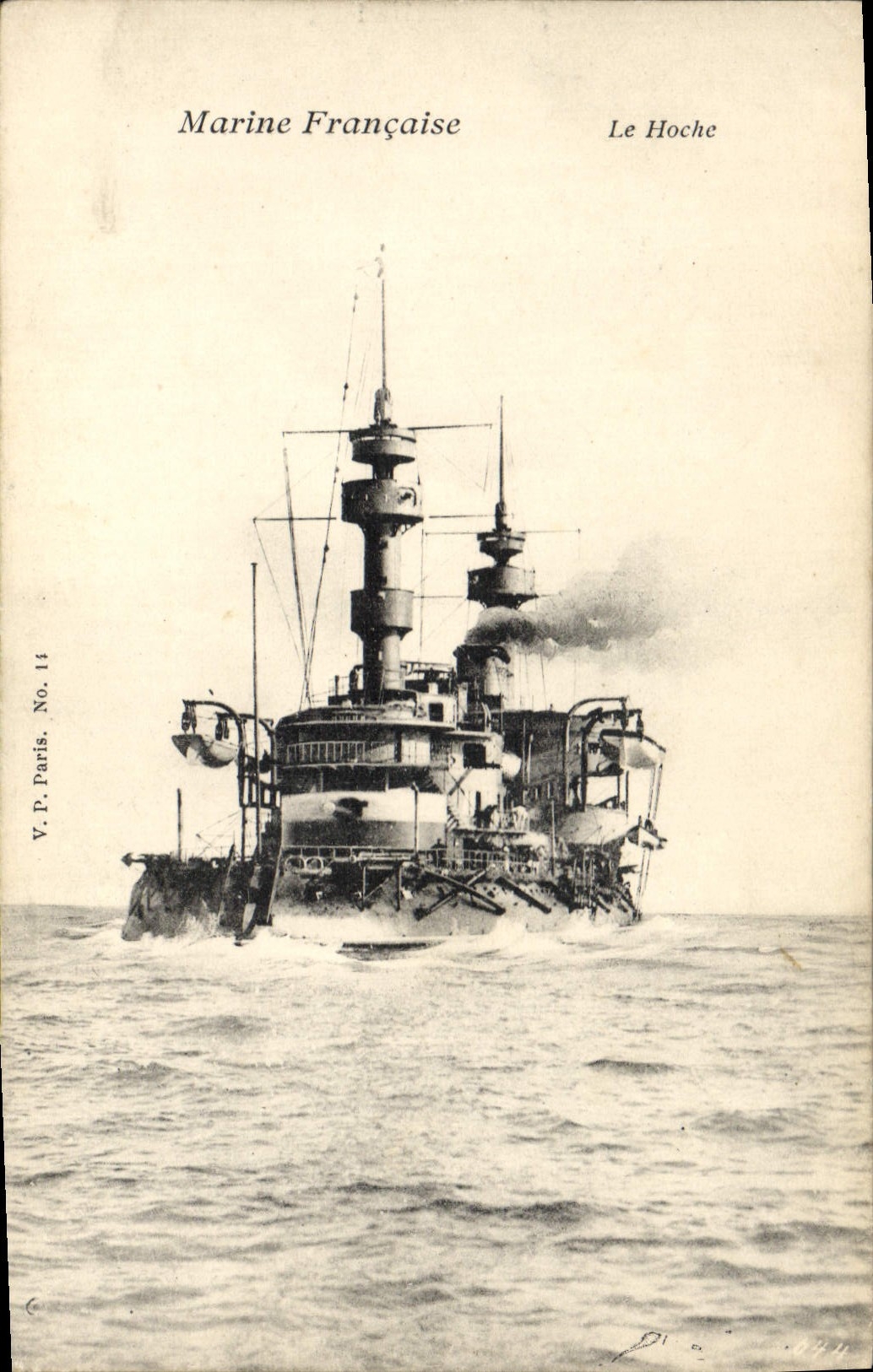 CPA Bateau Le Hoche 