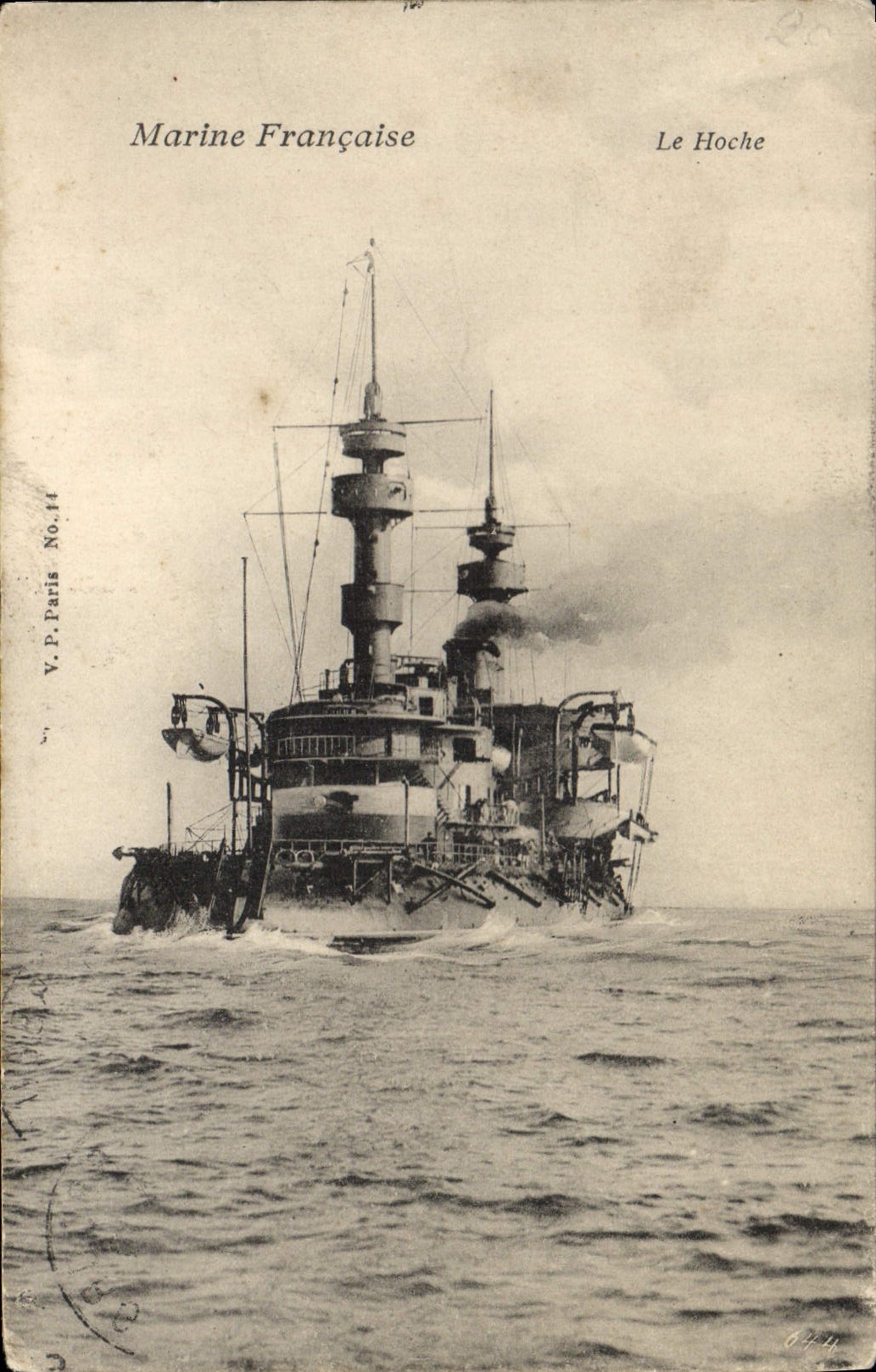 CPA Bateau Le Hoche 