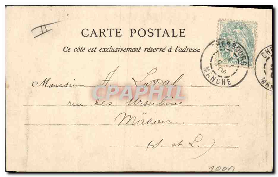 CPA Bateau Le Henri IV  — Verso