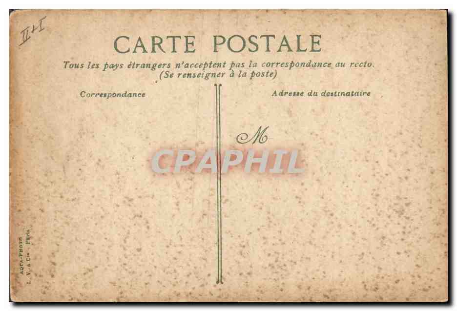 CPA Bateau Le Henri IV Garde cotes cuirasse  — Verso