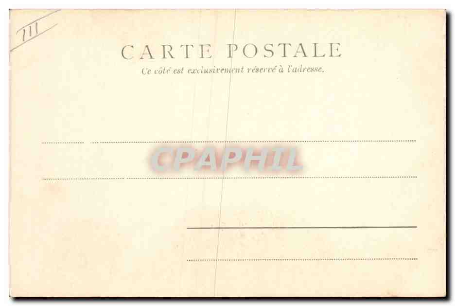 CPA Bateau La Hire  — Verso