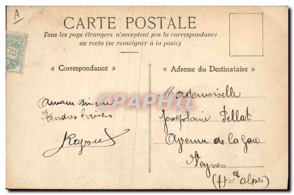 CPA Bateau Hallebarde Torpilleur de haute mer  — Verso