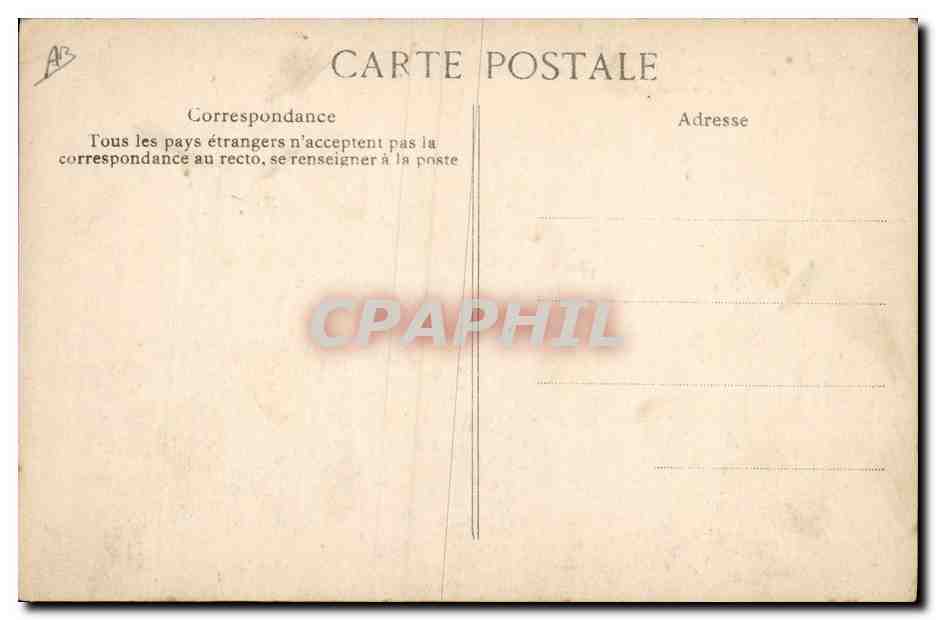 CPA Bateau Saint Malo Le Hilda effectuant son dernier voyage avant son naufrage  — Verso