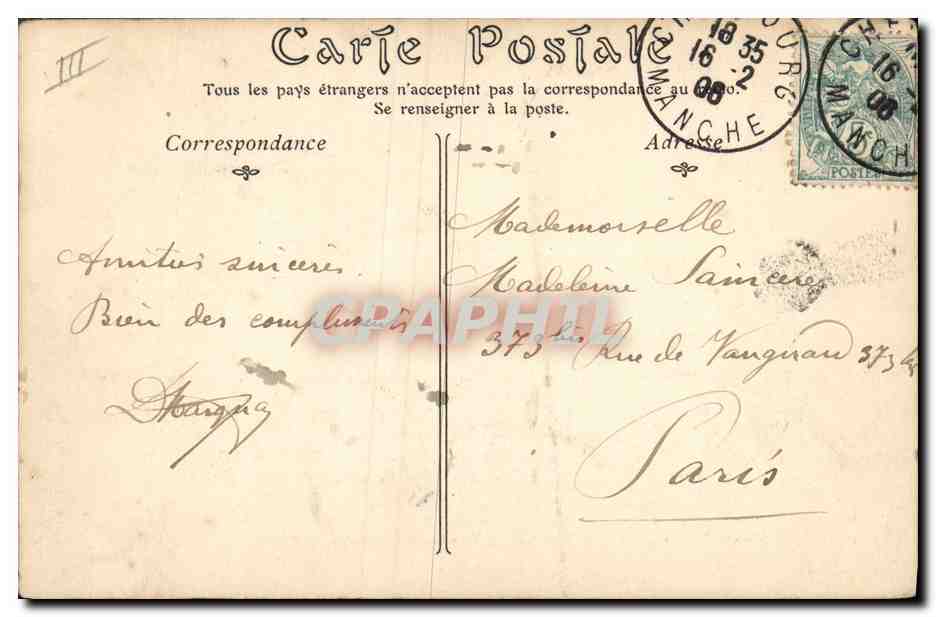 Marine Militaire — « Le Henri IV », Cuirassé Garde-Côtes — ND Phot, n° 219 — Verso