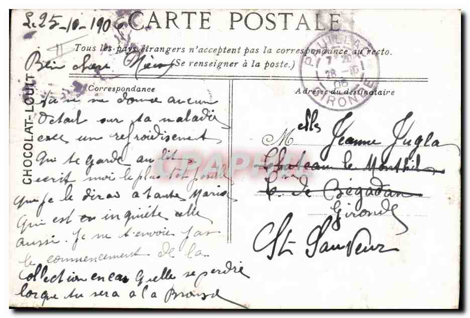 CPA Bateau Le Henri IV Garde Cotes Cuirasse  — Verso