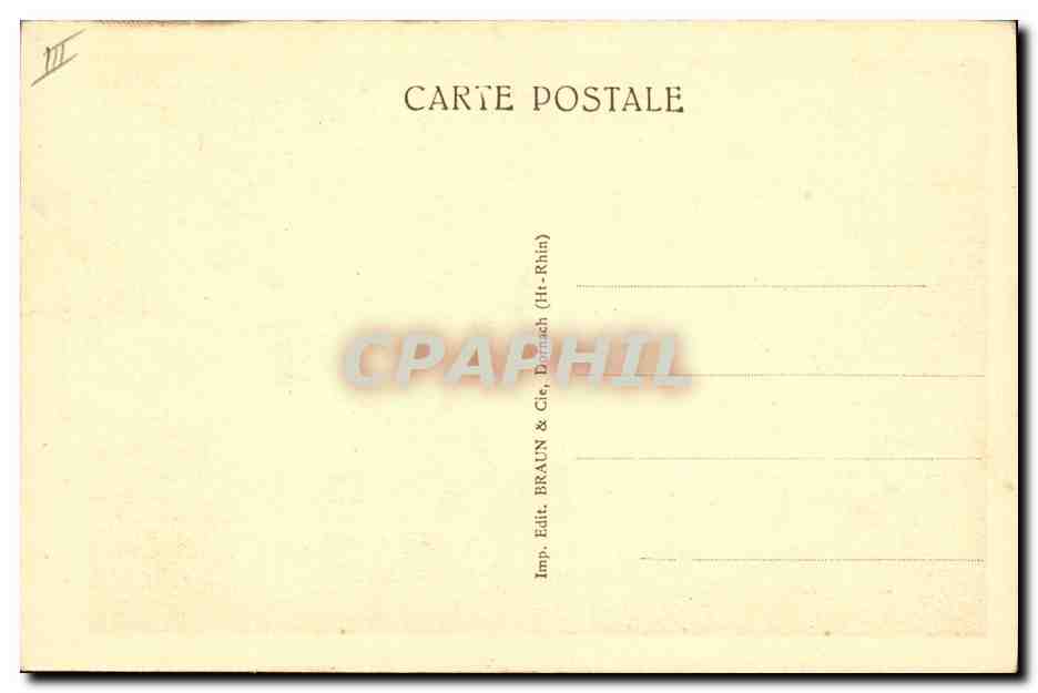 CPA Folklore Alsace Meistratzheim Costumes locaux — Verso