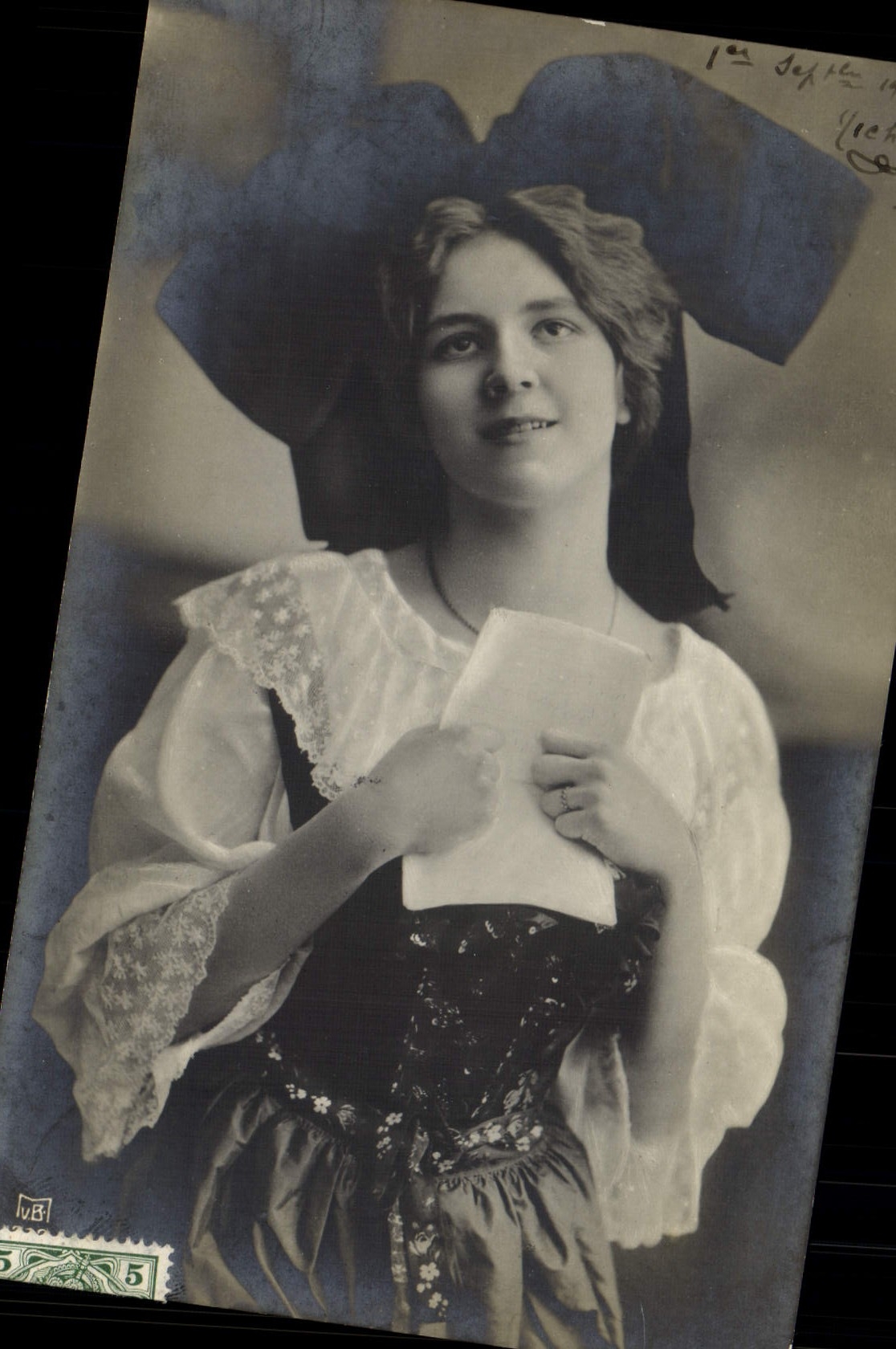 CPA Folklore Alsace Alsacienne