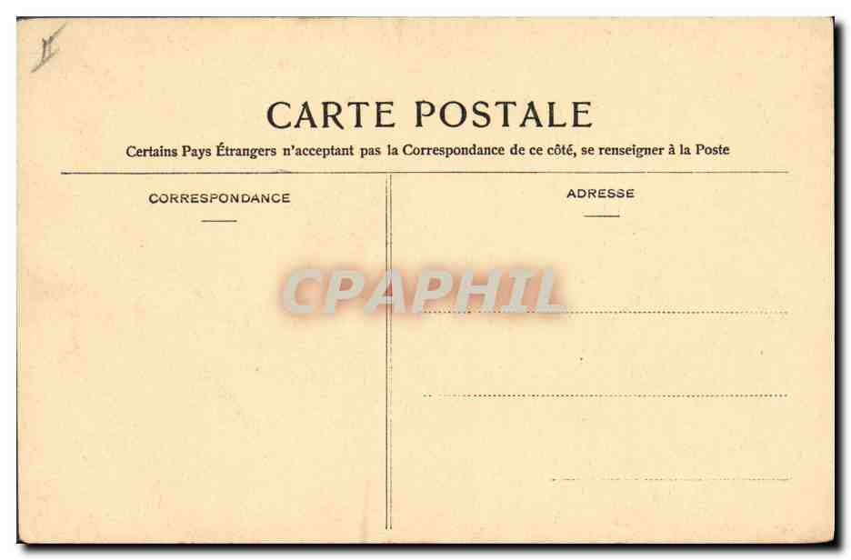 CPA Folklore Alsace Alsacienne — Rückseite