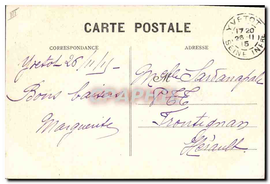 CPA Fantaisie Illustrateur Delaw Ane Mule — Rückseite