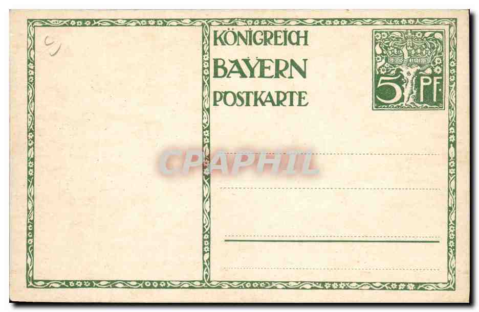 CPA Fantaisie Illustrateur Bayern 1911 Enfants — Rückseite