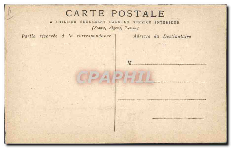 Ange tenant un drapeau avec portrait d'une femme — éditeur Lam, n° 4589 — Achterkant