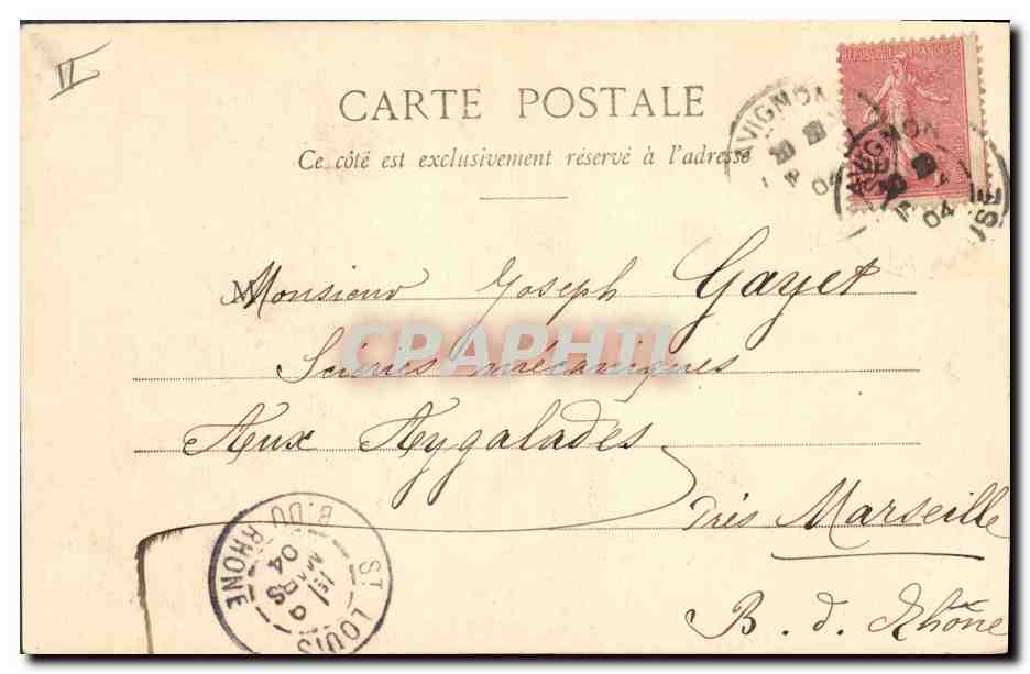 CPA Fantaisie Enfant  — Rückseite