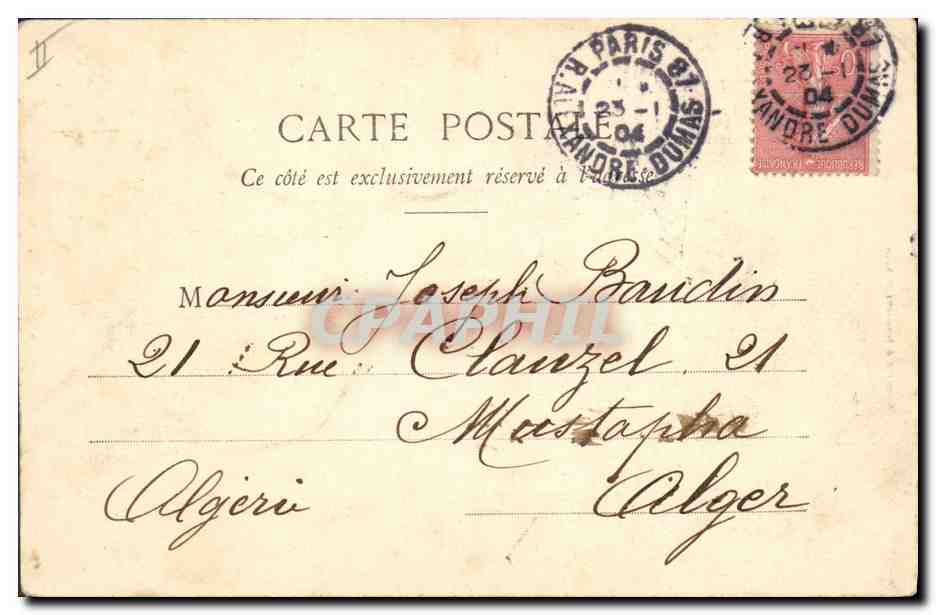 CPA Fantaisie Enfant Le petit Bourguignon — Verso