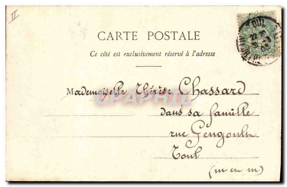CPA Fantaisie Enfants Retour de pelerinage — Verso