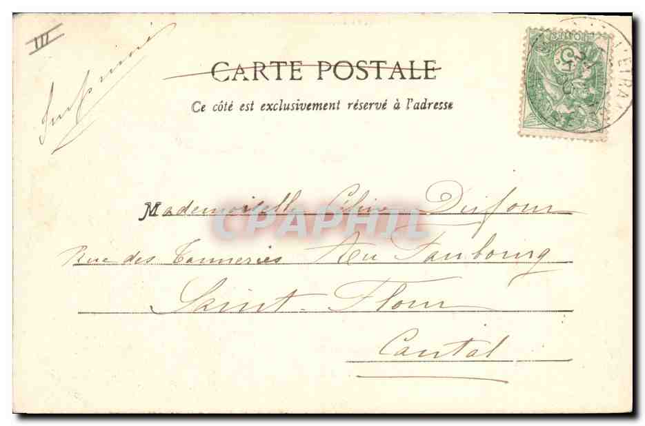 CPA Fantaisie Pitou a ses parents Militaria  — Verso