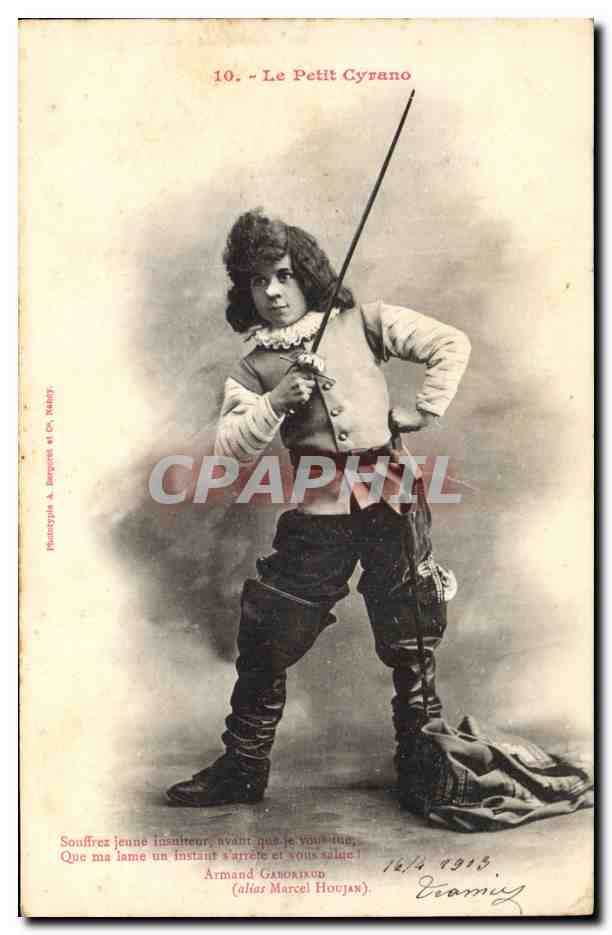 CPA Fantaisie Enfant Le Petit Cyrano