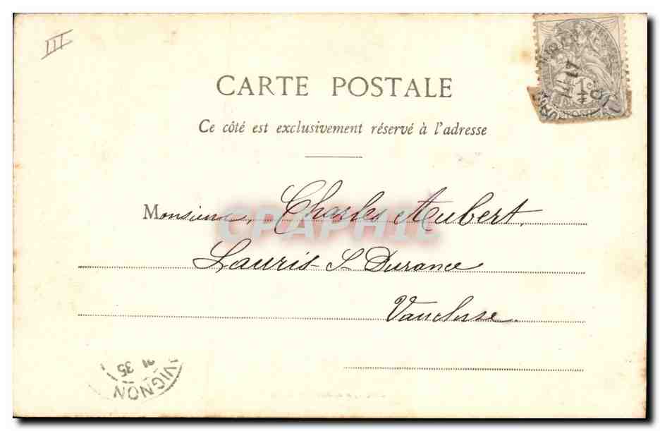 CPA Fantaisie Enfant Le Petit Cyrano — Rückseite