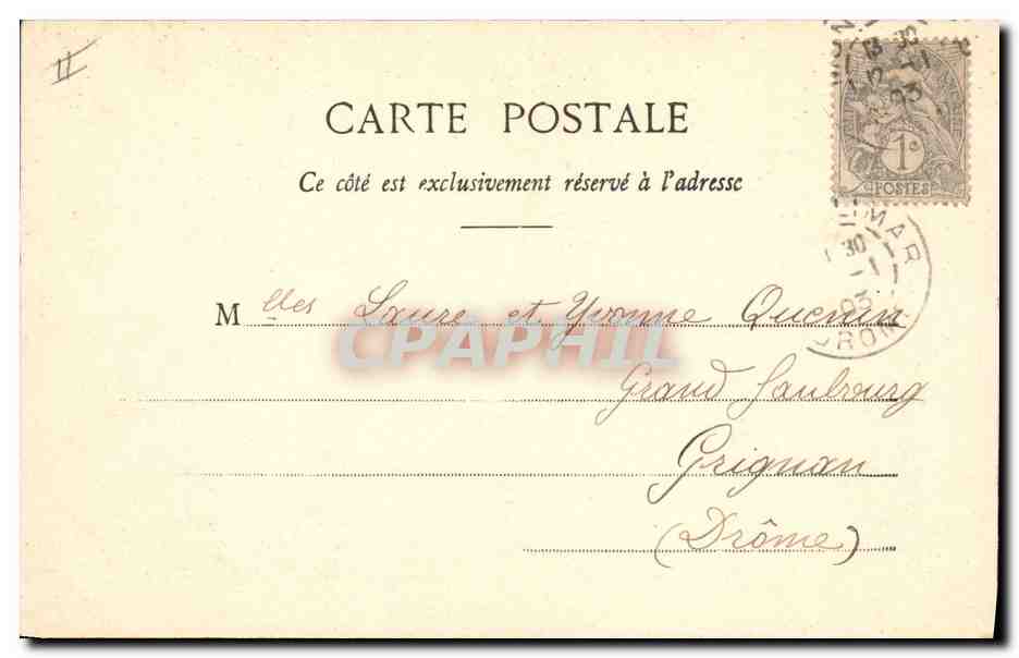 CPA Fantaisie Enfants Retour de pelerinage  — Verso