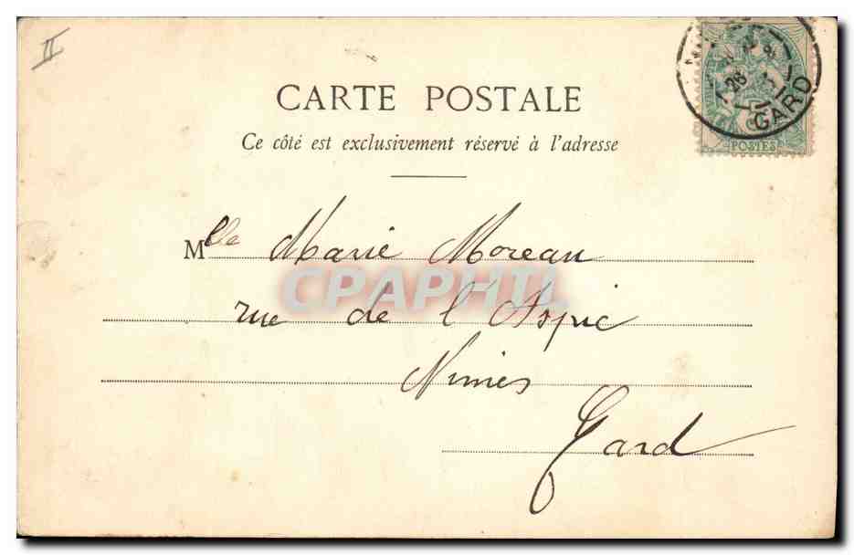Femme lisant un journal — Journaux Comiques — Phototype A. Berenret & Cie, Nancy — Verso