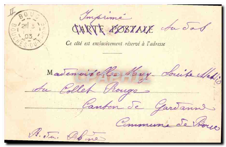 CPA Fantaisie Enfants Le droit de passage Chasseur Chasse  — Rückseite