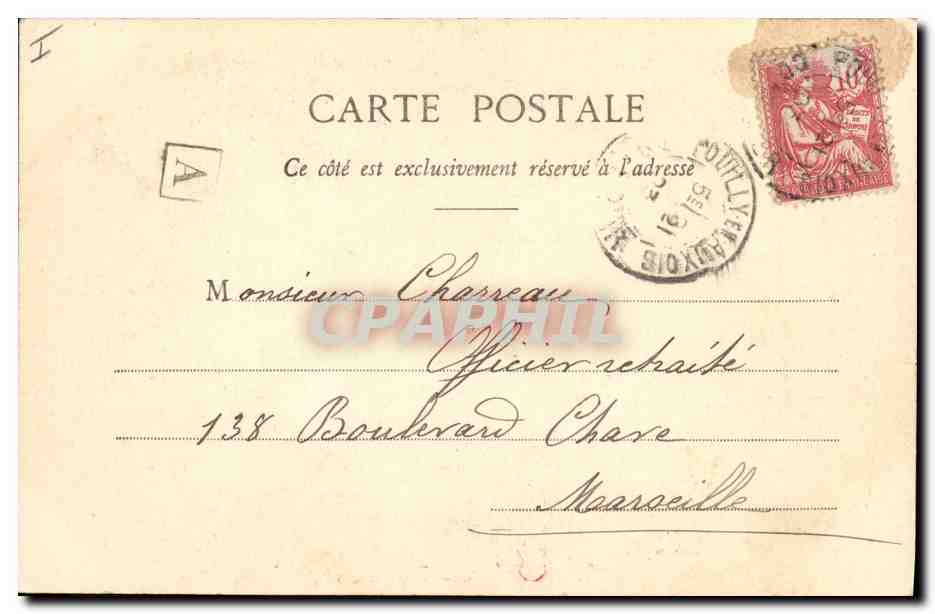 CPA Fantaisie Enfants Paul et Virginie  — Rückseite