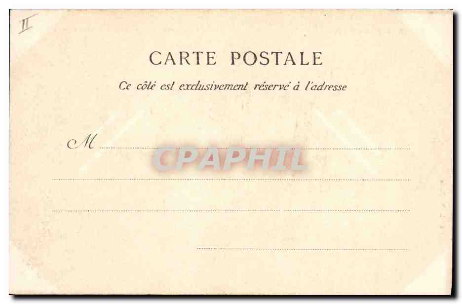 CPA Gargouille Paris Notre Dame Betes d'armortissement a la balustrade des tours — Verso
