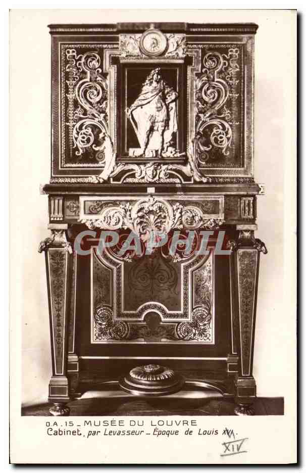Cabinet du Musée du Louvre — Époque de Louis XIV — par Levasseur