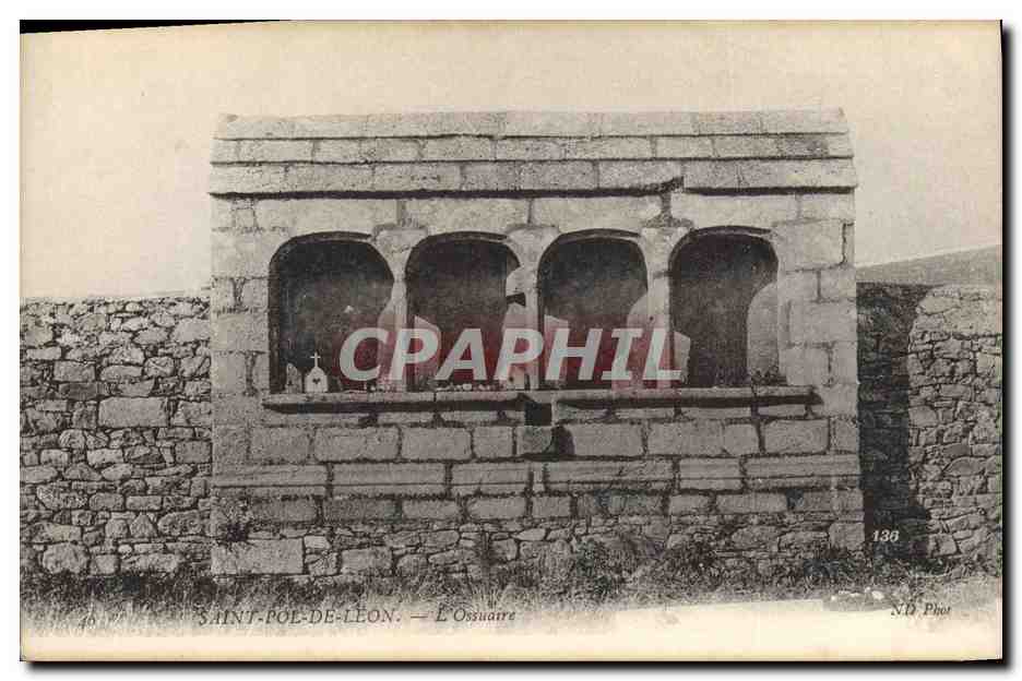 CPA Saint Pol de Leon L'ossuaire