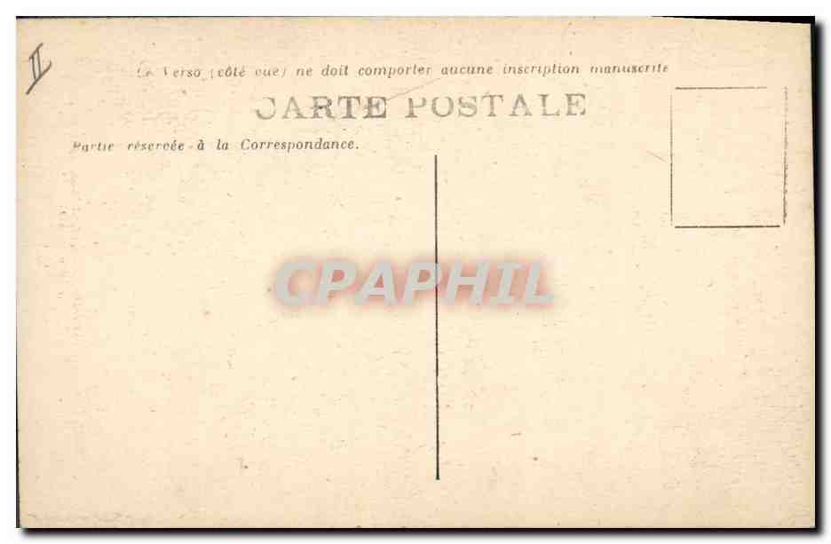 CPA Salon Tombeau de Michel Nostradamus — Rückseite
