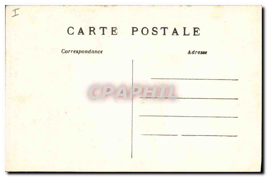 CPA Paris Crypte de la chapelle Louis XVI Rue d'Anjou Tombeau de Louis XVI et de Marie Antoinette — Rückseite
