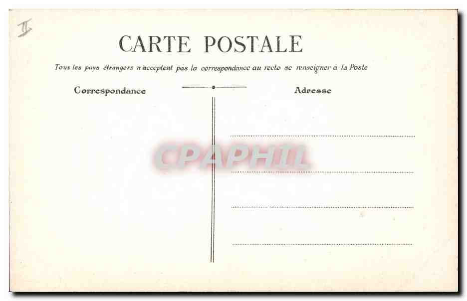 CPA Paris Tombeau de Sainte Genevieve dans l'eglise Saint Etienne du Mont  — Rückseite