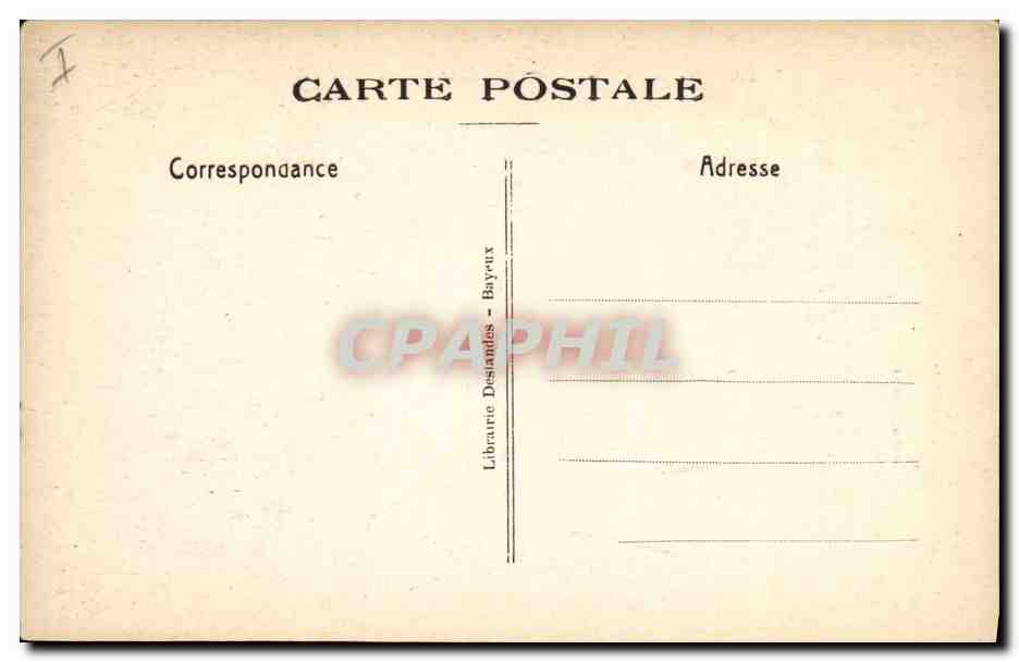 CPA Bayeux La lanterne des morts  — Rückseite