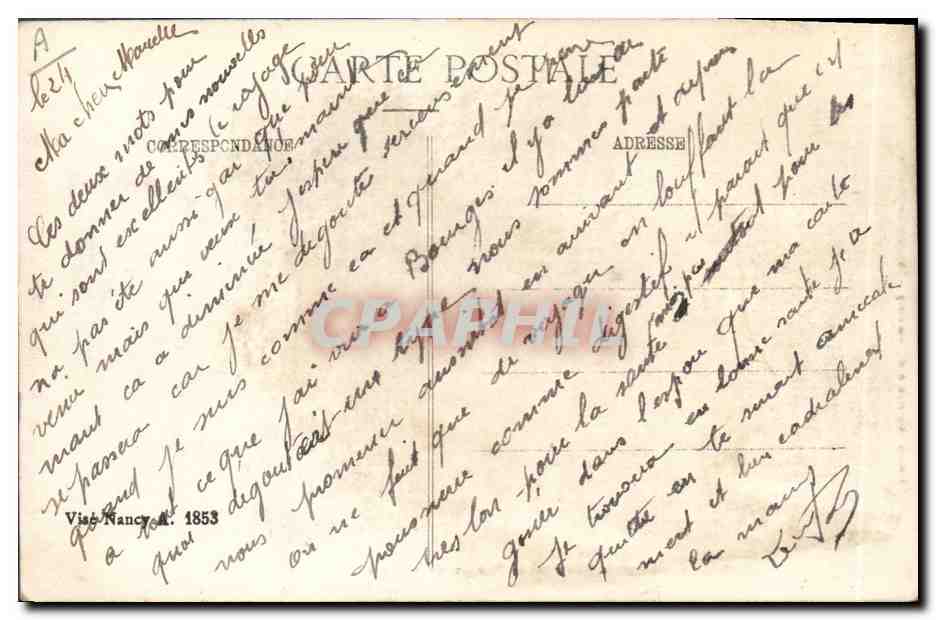 Costruzione di un Ponte di Barche sulla Mosa — Sienno Polycarpe, edit. Commercy — Verso