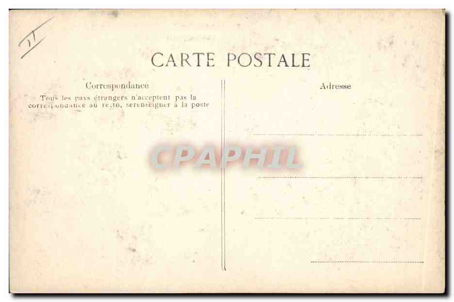 Baustelle eines Bootsbridges, durch Portières - Ausgeführt vom 1. Ingenieurregiment - Der Guindage — Rückseite
