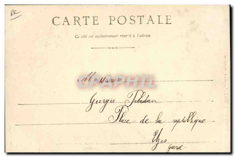 Avignon - Pont de bateaux sur le Rhône par le Génie (Lancement par conversion) — J. Brun & Cie, Édit. à Carpentras, N. 109 — Reverso