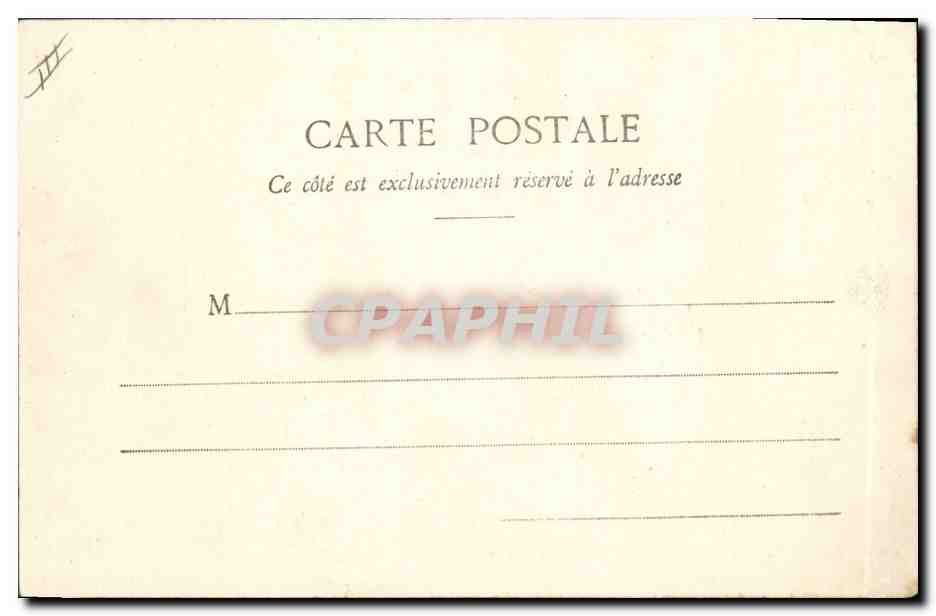 4e Régiment du Génie sur l'Isère — Rollandière, Grenoble — éditeur L. Pons — Verso