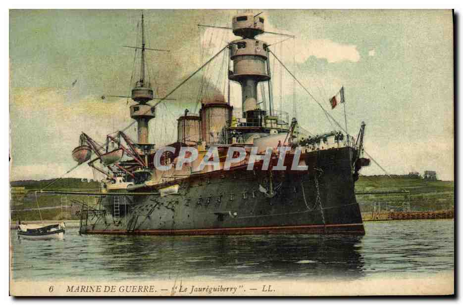 Le Jauréguiberry — Marine de guerre — LL. n°6
